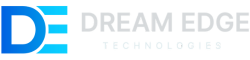 Dream Edge Technologies Logo White